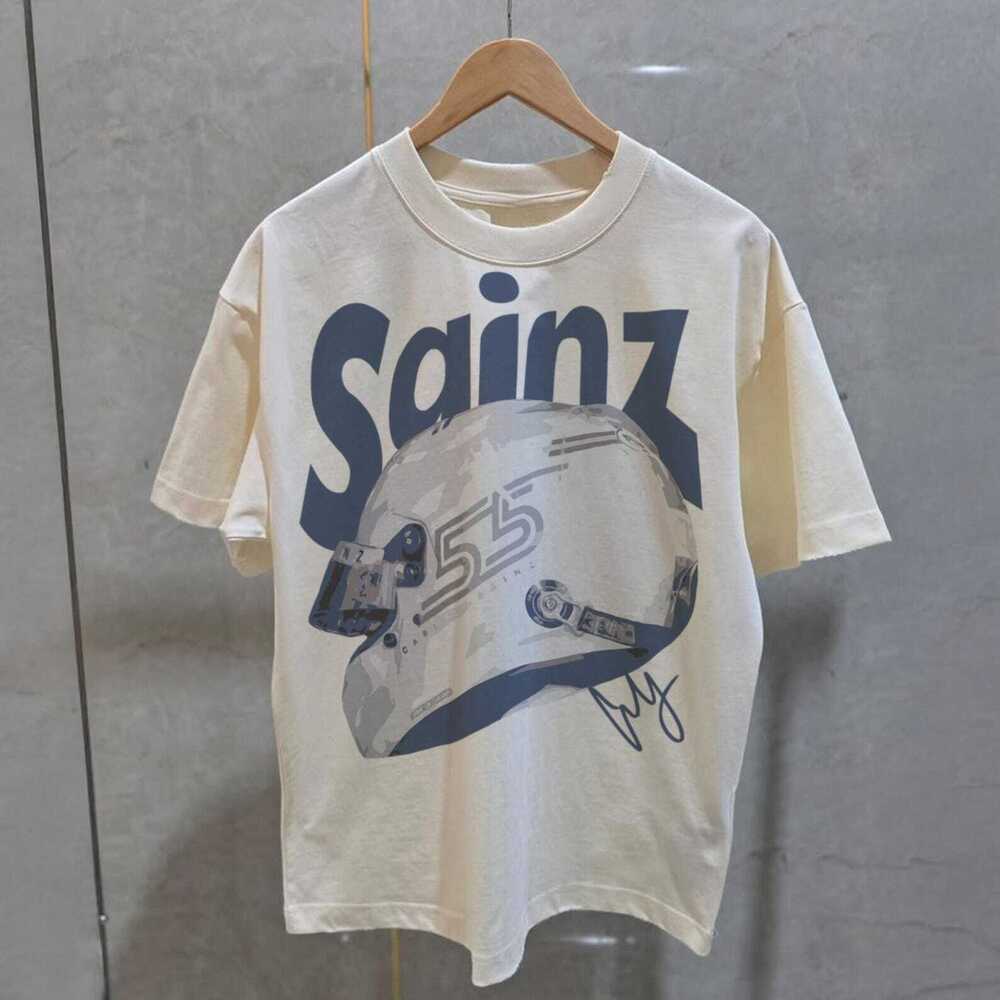 Carlos Sainz Williams F1 T-Shirt, Sainz 55 Racing Tee